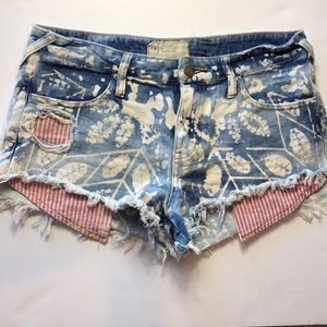 Free People Denim Cutoff Shorts